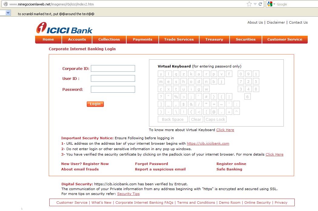 secure login icici net banking - DriverLayer Search Engine