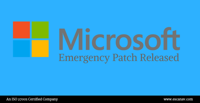 Microsoft patch update released for multiple issues fix - eScan